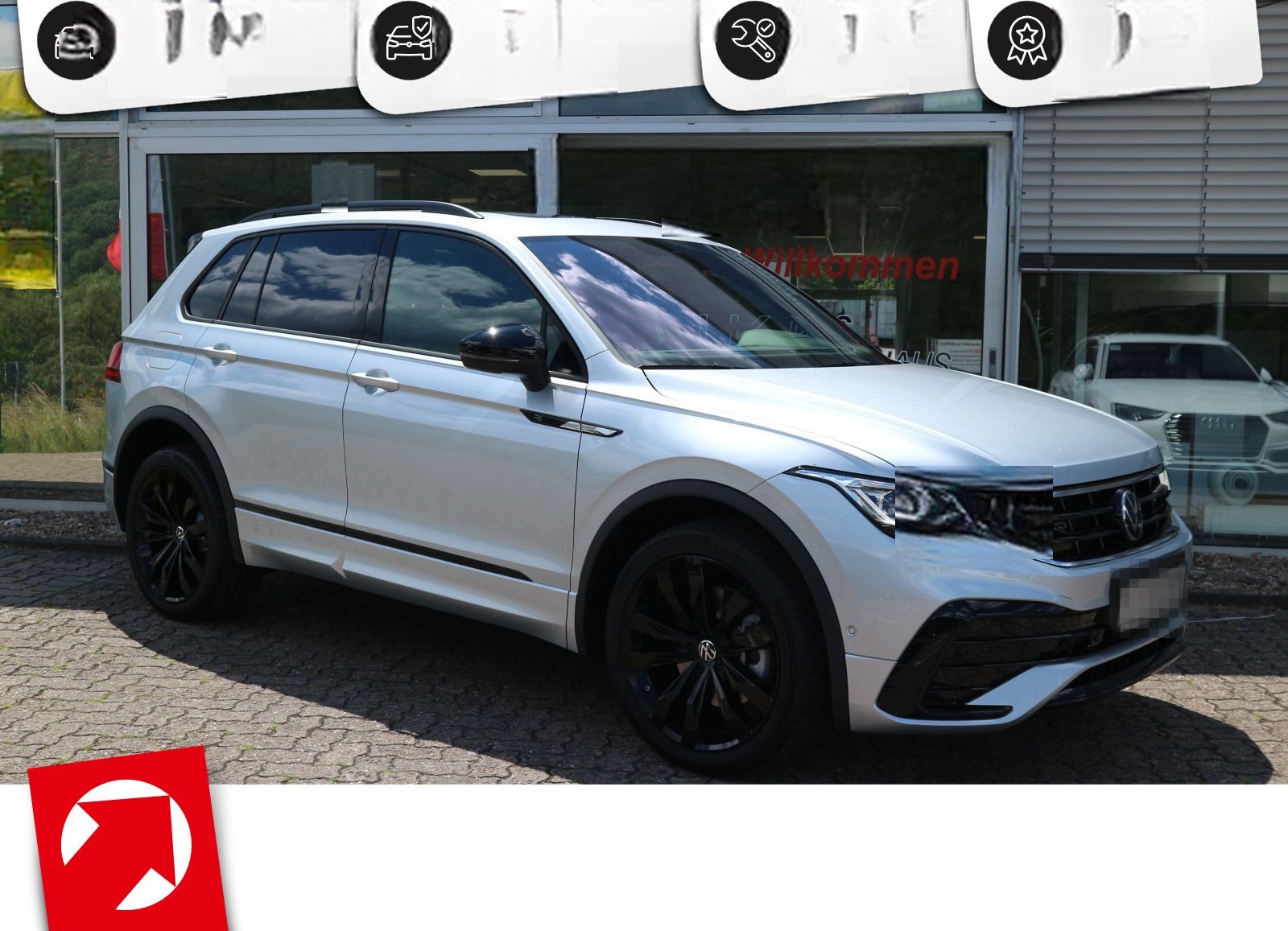 Volkswagen Tiguan R-Line 2.0 TDI 4M DSG AHK BlackStyle PANO