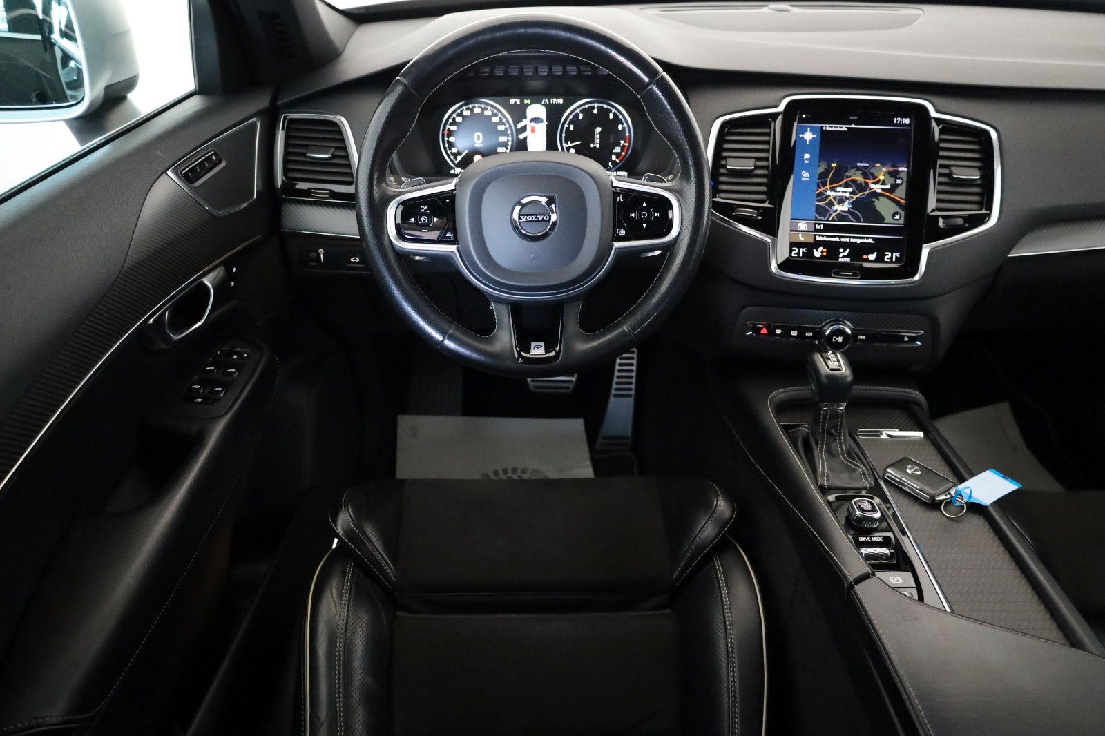 Volvo XC90 R Design AWD 7 Sitzer,Leder,Navi,360°,AHK foto 16