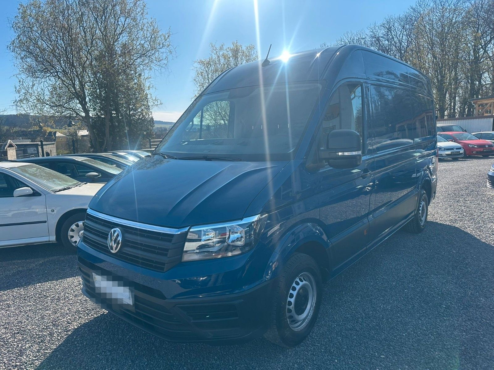 Volkswagen Crafter Kasten 35 mittellang Hochdach AHK KLIMA