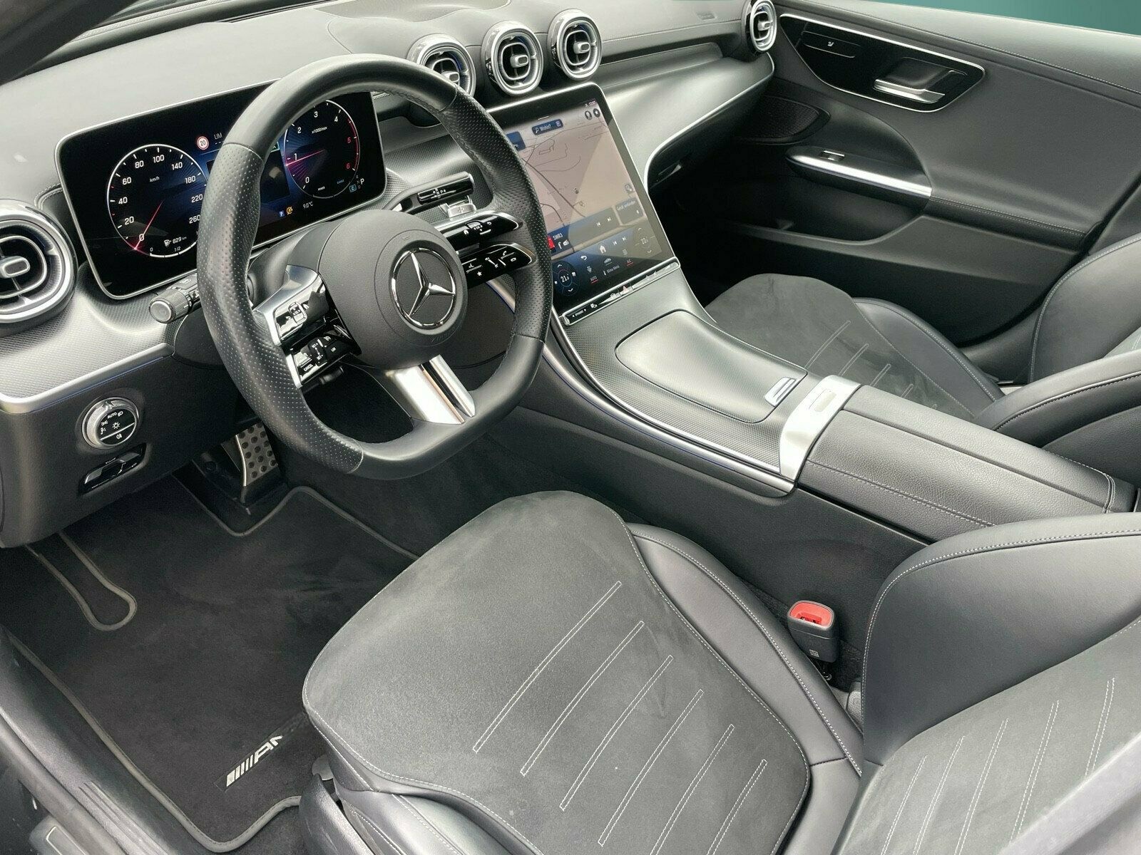 Mercedes-Benz C 200 d T AMG+NIGHT+SPORTSITZE+KEYL+SHZ+AMBIENTE foto 9