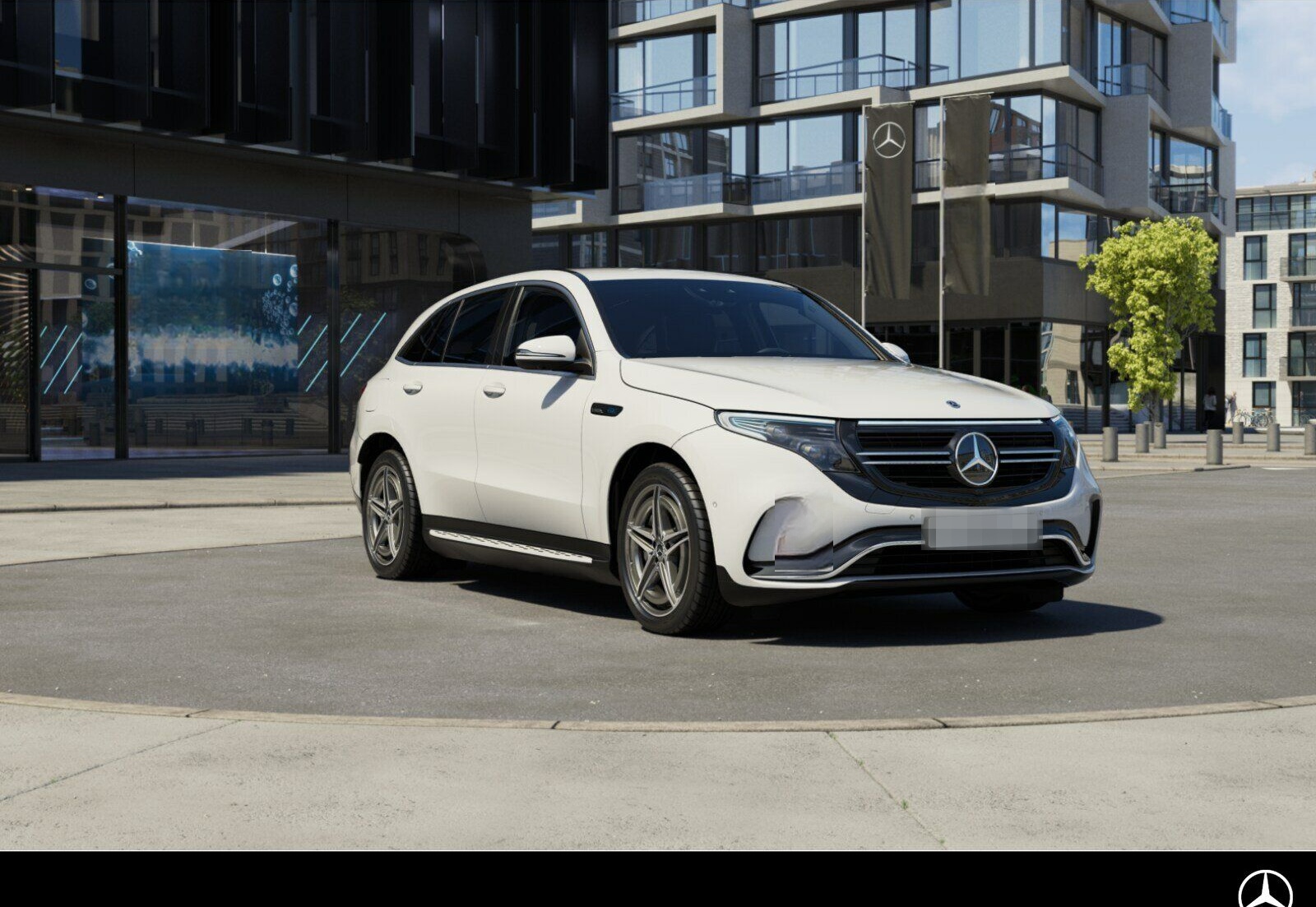 Mercedes-Benz EQC 400 4M AMG AHK Ambi Dist HUD 360° Totwi 19" foto 2