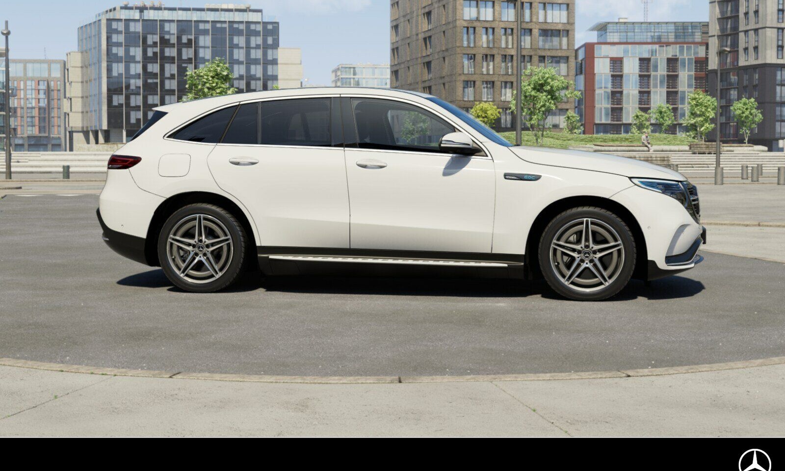 Mercedes-Benz EQC 400 4M AMG AHK Ambi Dist HUD 360° Totwi 19" foto 4