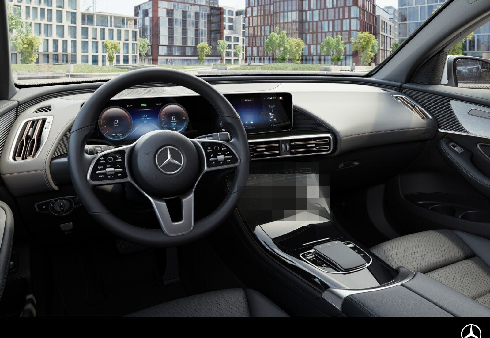 Mercedes-Benz EQC 400 4M AMG AHK Ambi Dist HUD 360° Totwi 19" foto 9