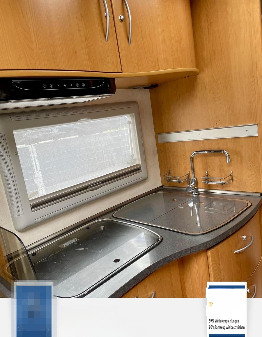 Mercedes-Benz Wohnmobil I 7400 BD Frankia Sprinter e  BD. Comf foto 13