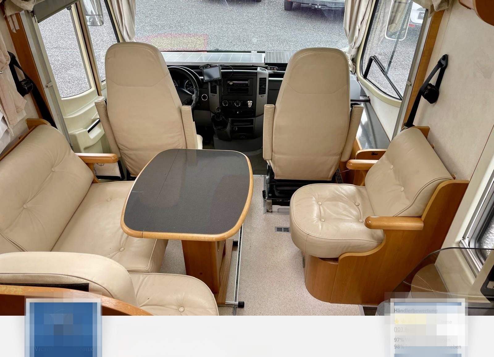 Mercedes-Benz Wohnmobil I 7400 BD Frankia Sprinter e  BD. Comf foto 14