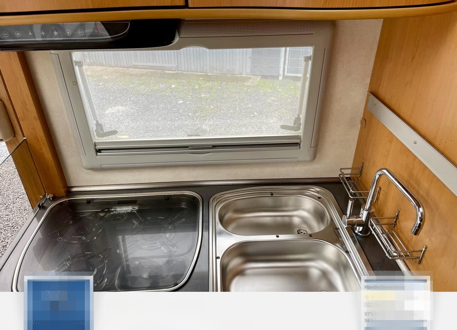 Mercedes-Benz Wohnmobil I 7400 BD Frankia Sprinter e  BD. Comf foto 16