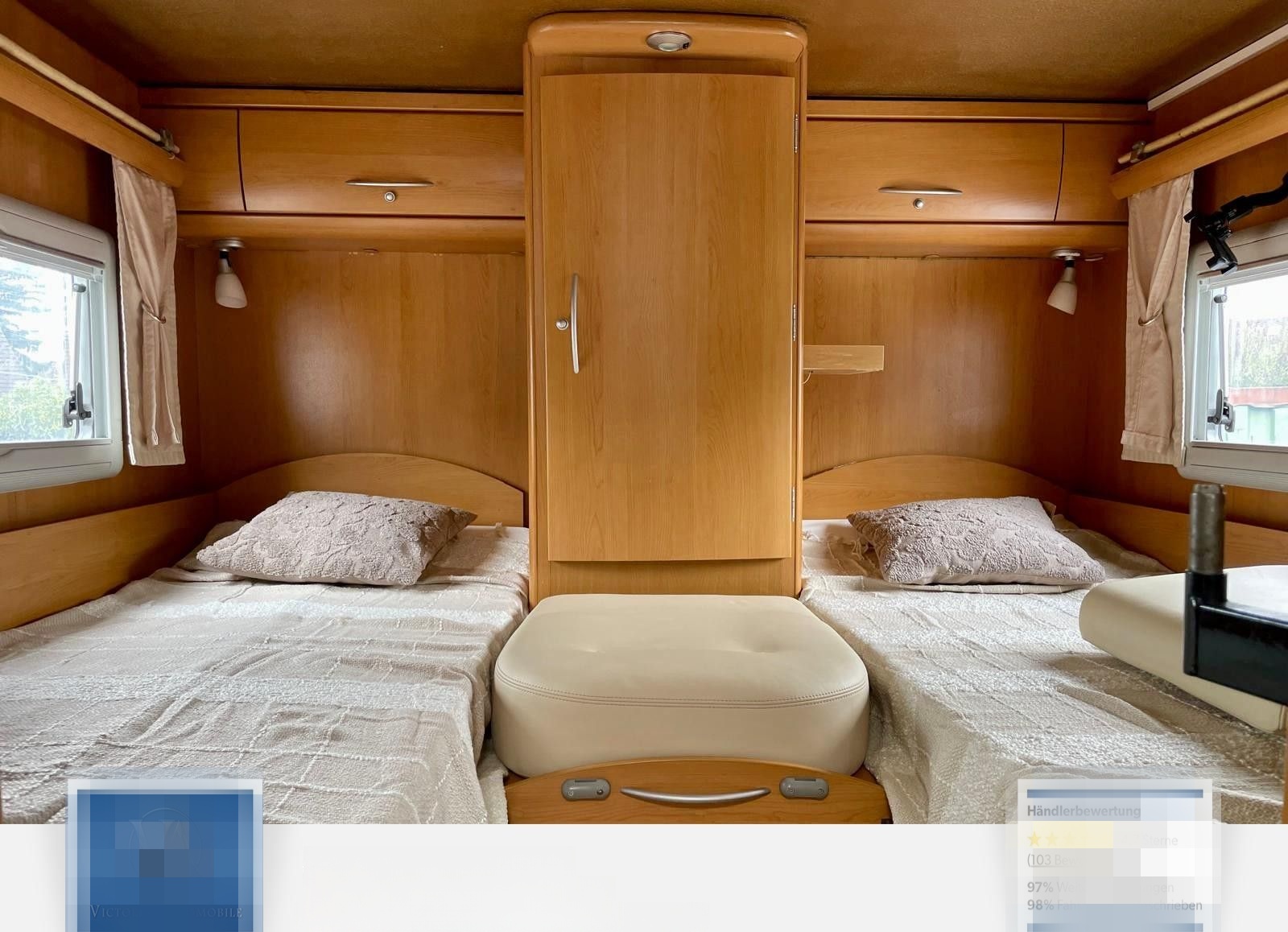 Mercedes-Benz Wohnmobil I 7400 BD Frankia Sprinter e  BD. Comf foto 19