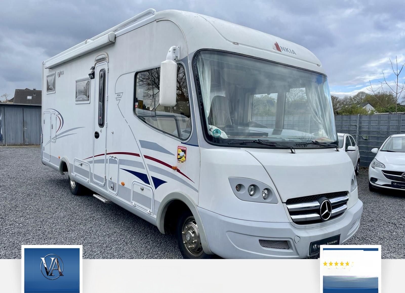 Mercedes-Benz Wohnmobil I 7400 BD Frankia Sprinter e  BD. Comf foto 3