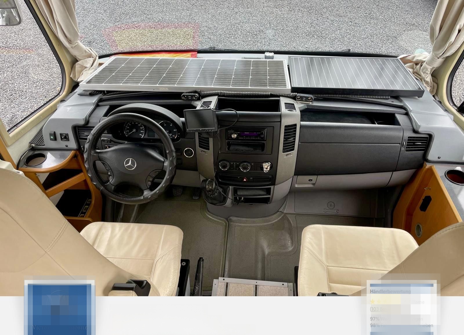 Mercedes-Benz Wohnmobil I 7400 BD Frankia Sprinter e  BD. Comf foto 10