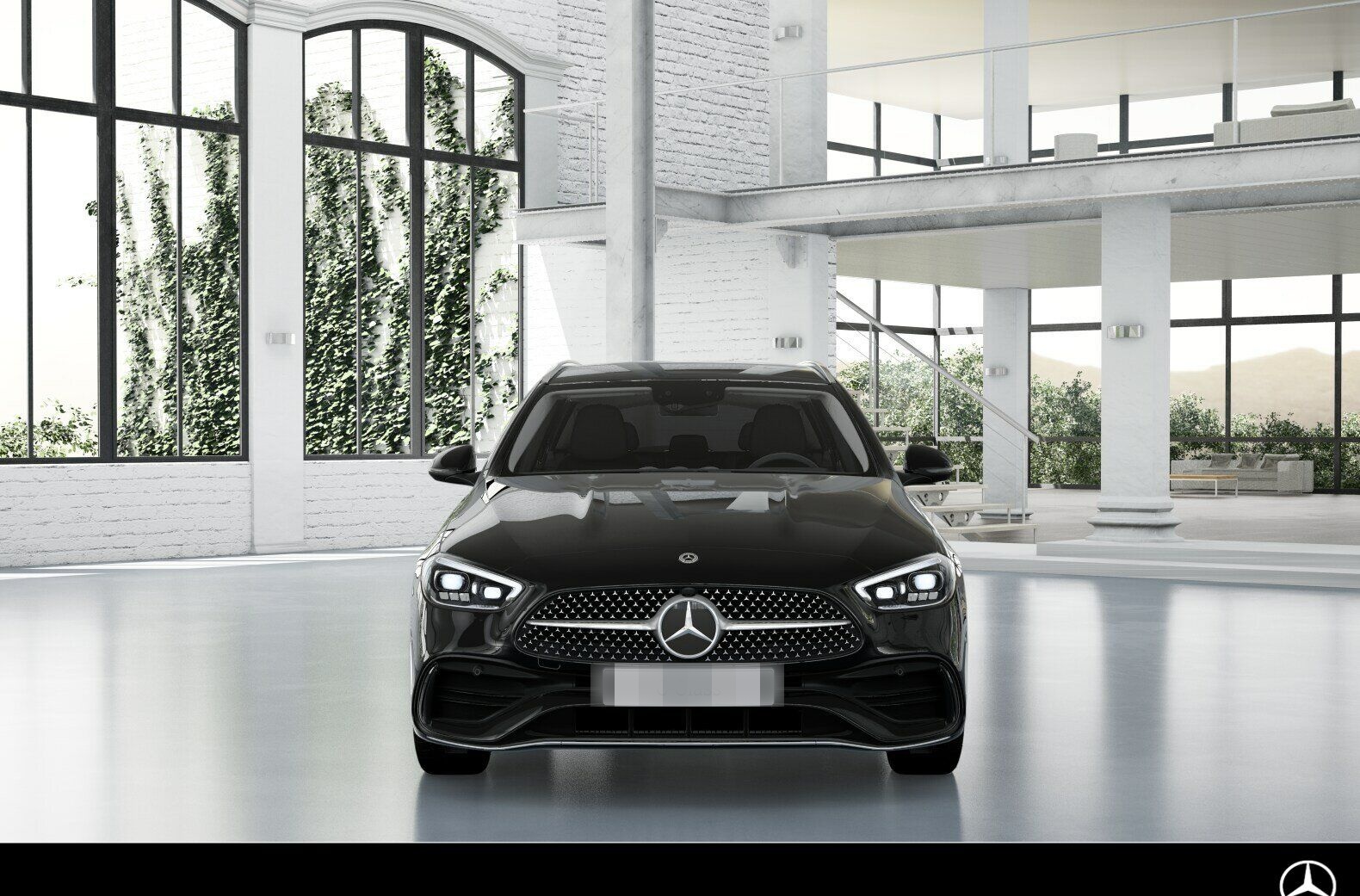 Mercedes-Benz C 300 e T AMG 18" AHK HUD Dist Niveau Ambi Fernl foto 2