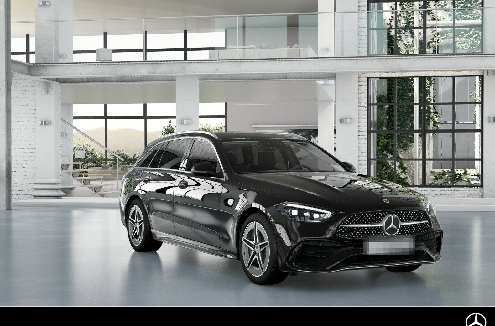 Mercedes-Benz C 300 e T AMG 18" AHK HUD Dist Niveau Ambi Fernl foto 3