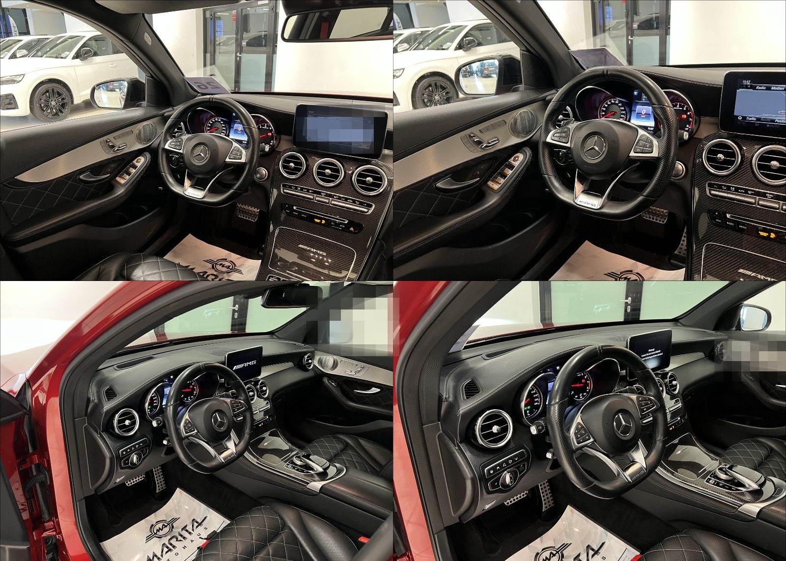 Mercedes-Benz GLC 63 S AMG|HUD|NIGHT|KERAMIK|360°|LUFT|BURMES| foto 17