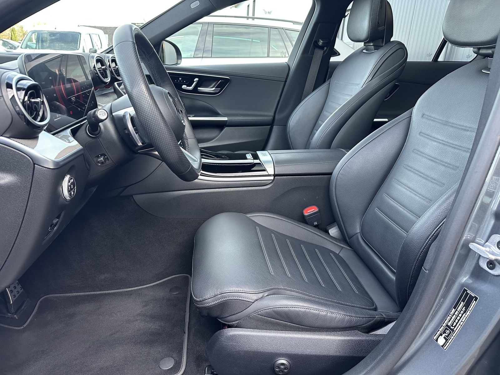 Mercedes-Benz C 220d T AMG-Line NAV+LED+360°+HEADUP+PANO+VCOCK foto 9