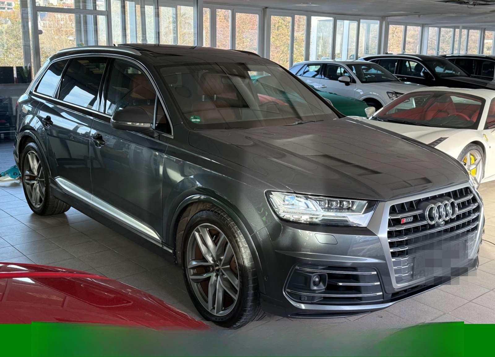 Audi SQ7 Matrix Bose Pano Head-Up 21 360 Masage Nacht foto 3