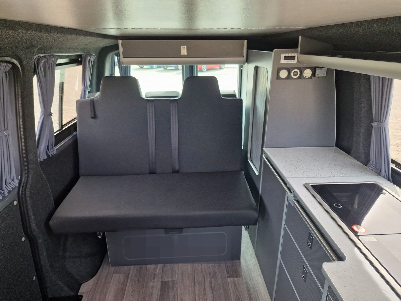 Volkswagen T6.1 California VAnCAMP+AUFSTELLDACH+KÜCHE+ALLin foto 5