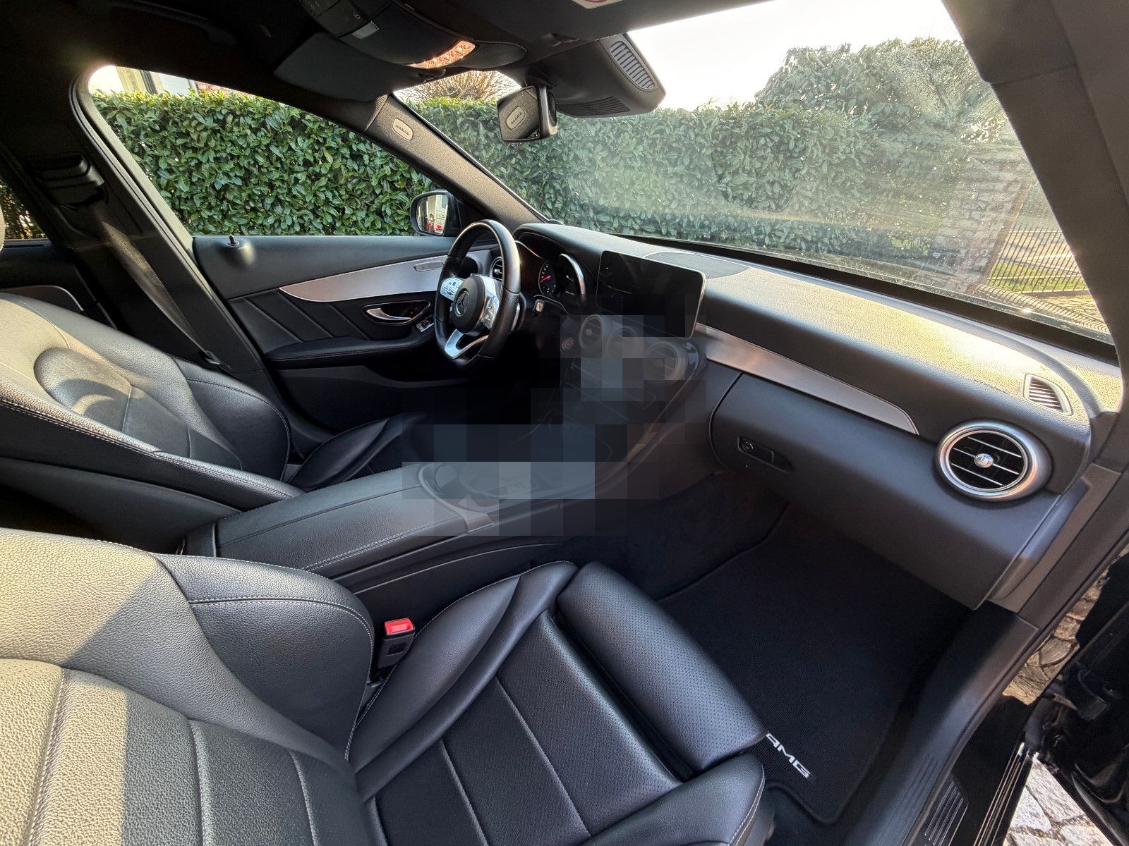 Mercedes-Benz C200d AMG, Night, 2.Hand, Spur, Navi, SHZ, CarPl foto 12