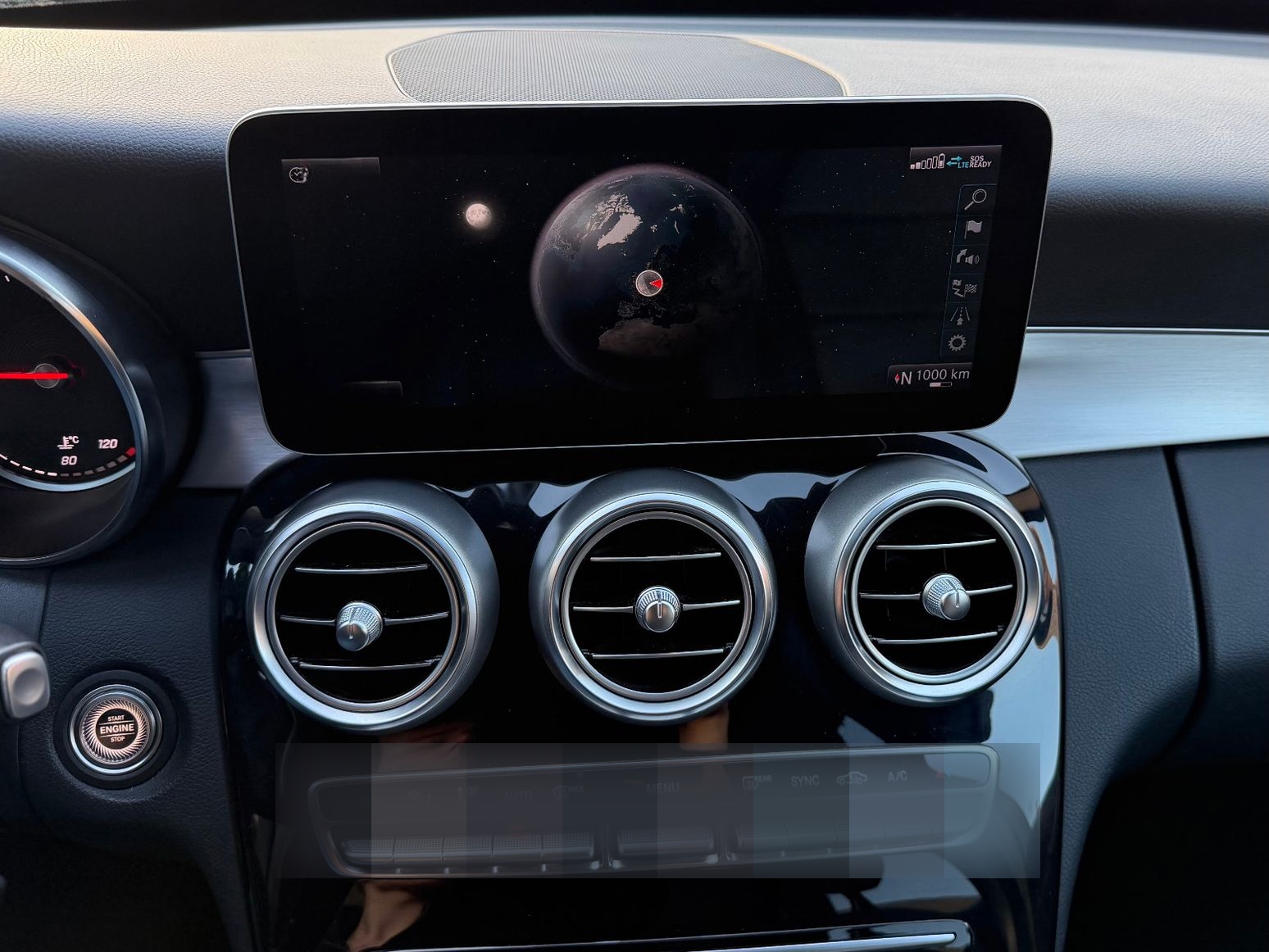 Mercedes-Benz C200d AMG, Night, 2.Hand, Spur, Navi, SHZ, CarPl foto 18