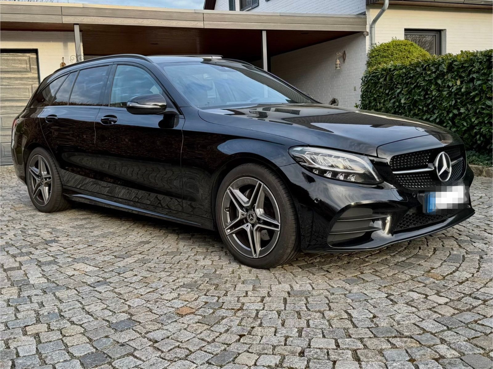 Mercedes-Benz C200d AMG, Night, 2.Hand, Spur, Navi, SHZ, CarPl foto 3