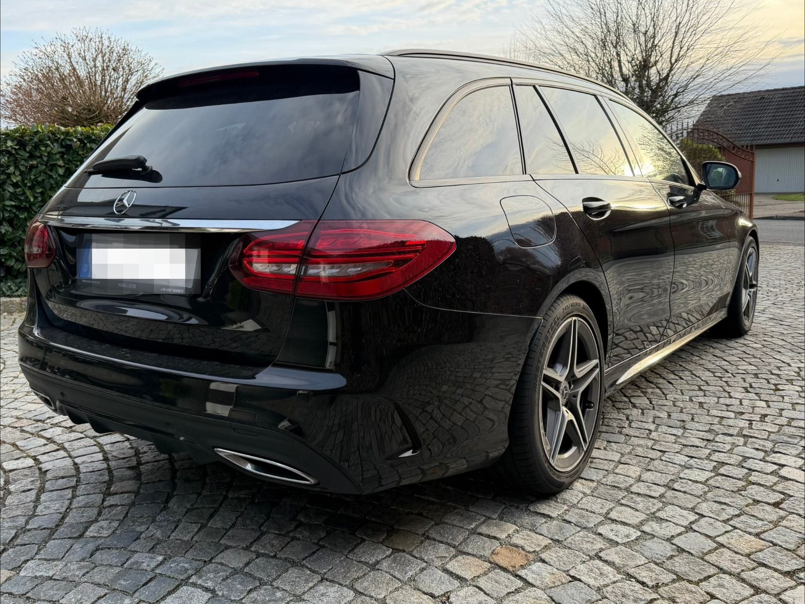 Mercedes-Benz C200d AMG, Night, 2.Hand, Spur, Navi, SHZ, CarPl foto 5