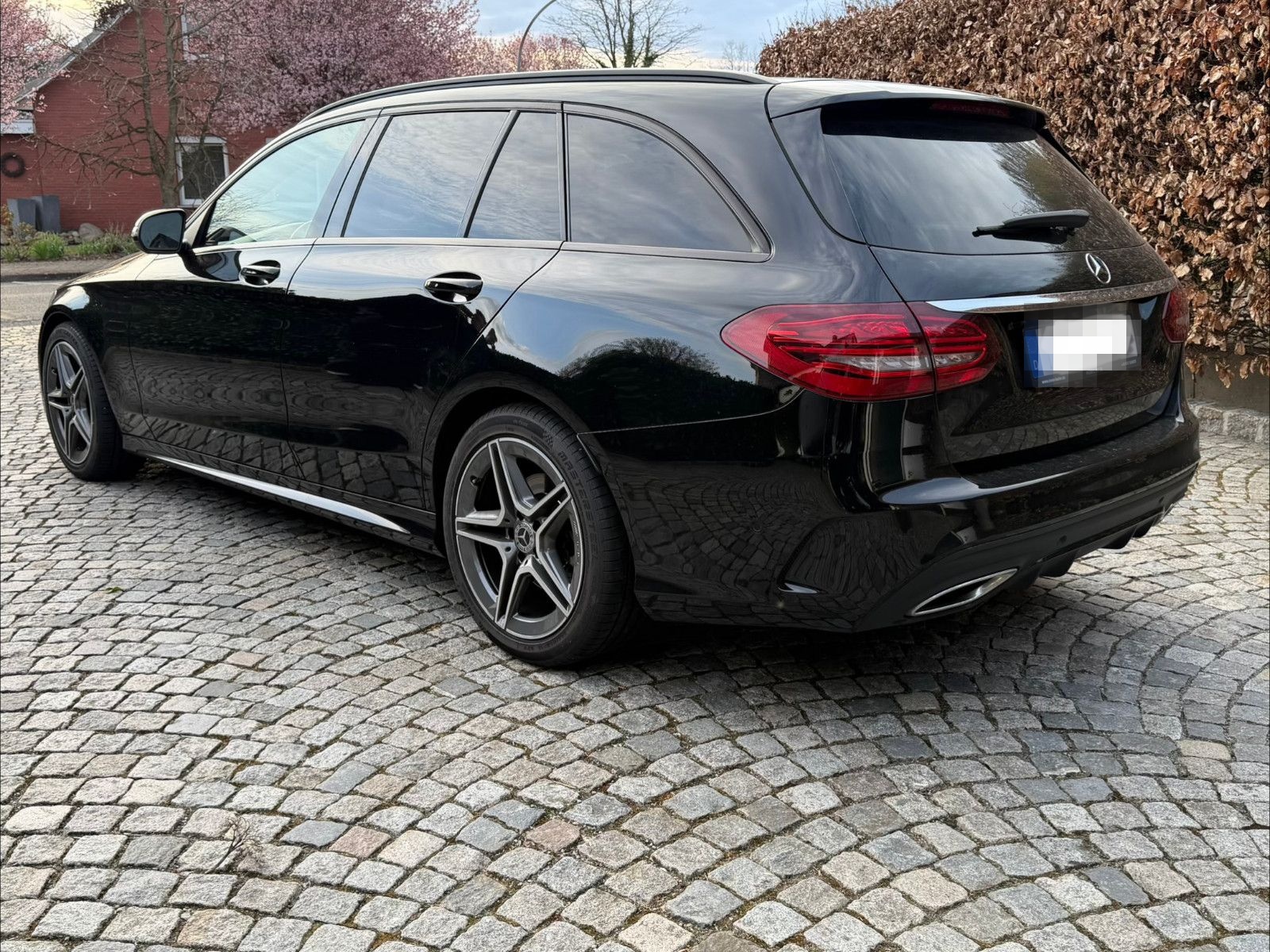 Mercedes-Benz C200d AMG, Night, 2.Hand, Spur, Navi, SHZ, CarPl foto 7