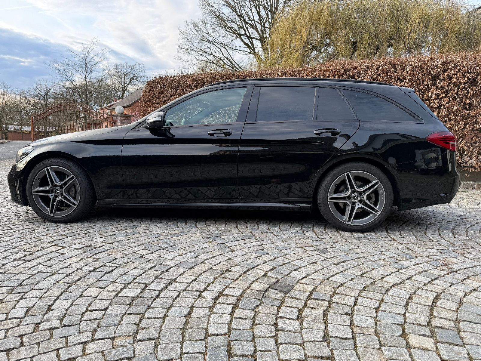 Mercedes-Benz C200d AMG, Night, 2.Hand, Spur, Navi, SHZ, CarPl foto 8