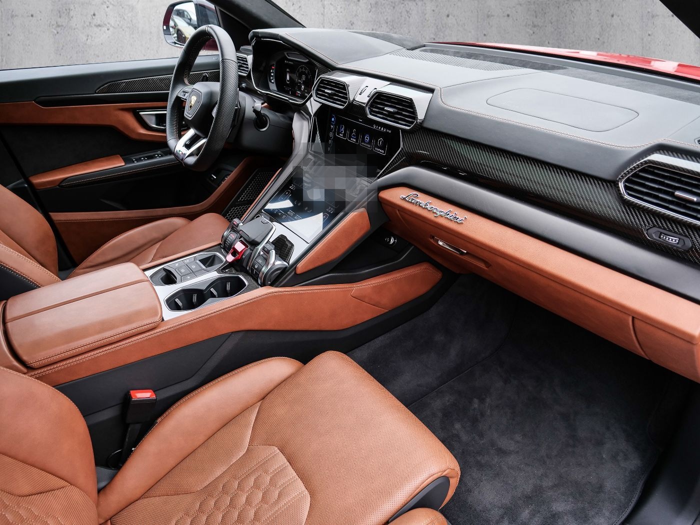 Lamborghini Urus S Rosso Mars, Big Interior Carbon Pack foto 13