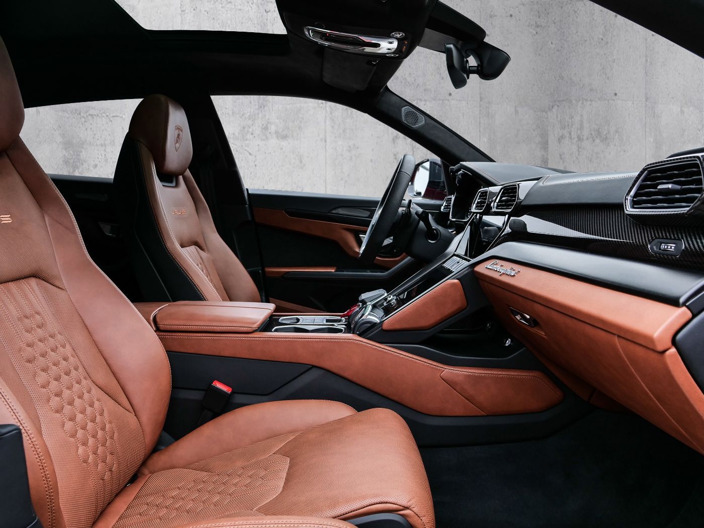 Lamborghini Urus S Rosso Mars, Big Interior Carbon Pack foto 6