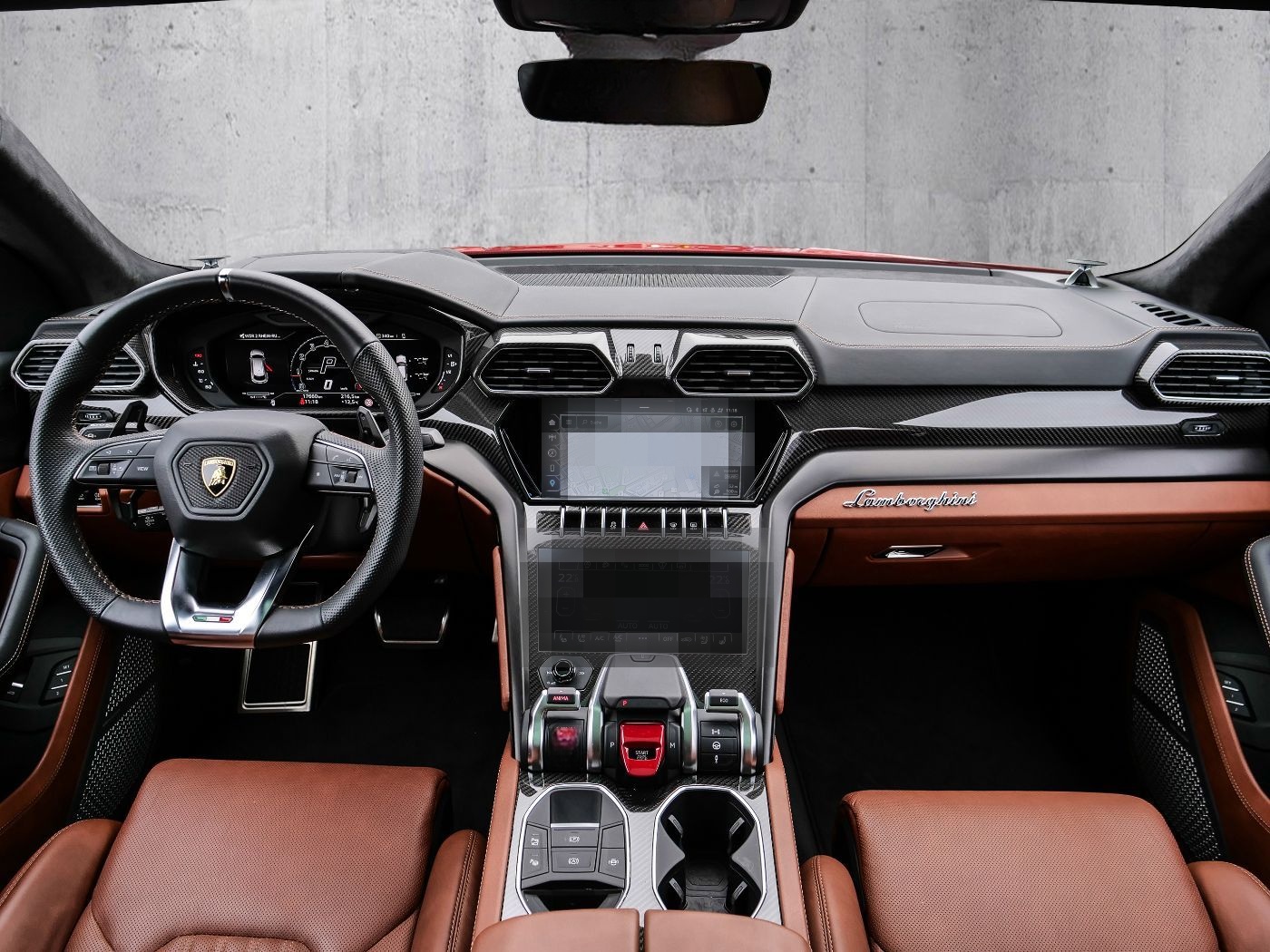 Lamborghini Urus S Rosso Mars, Big Interior Carbon Pack foto 7