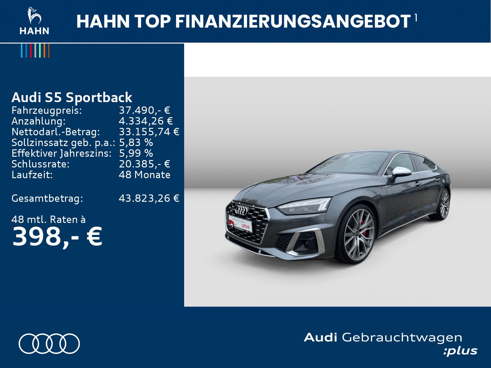 Audi S5 Sportback TDI quattro tiptronic B&O AHK Matri foto 2