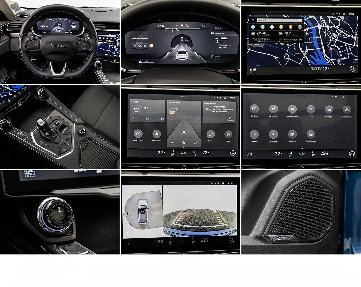 Lynk&Co LYNK & CO 01 1.5T PHEV 3.3kW ACC/TOTW/PANO/360° foto 23