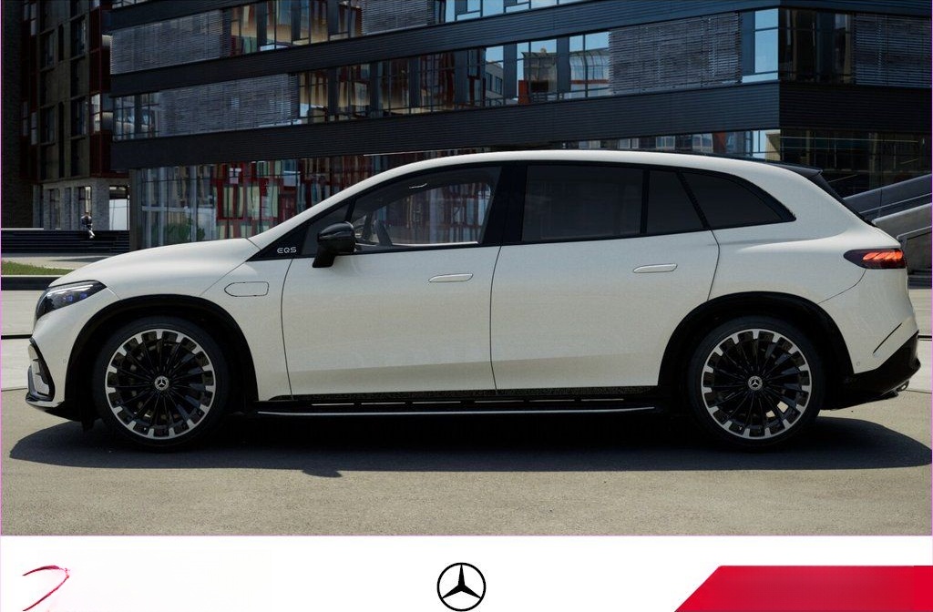 Mercedes-Benz EQS 580 4M SUV AMG-Premium+ Night Pano HUD AHK foto 3