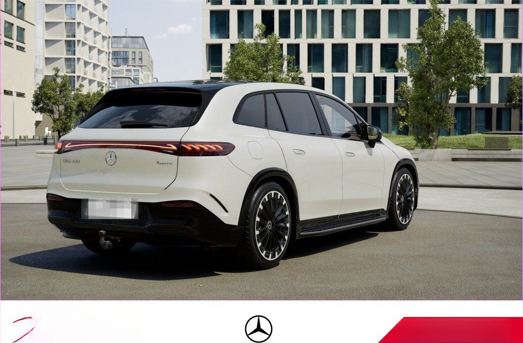 Mercedes-Benz EQS 580 4M SUV AMG-Premium+ Night Pano HUD AHK foto 4