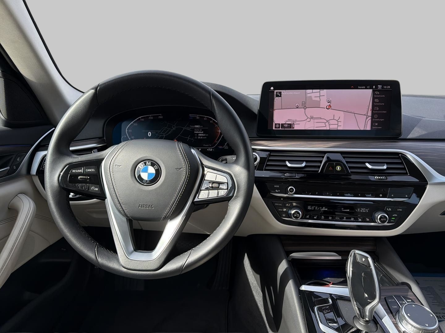 BMW 520 HUD Navi Leder Digitales Cockpit Memory Sitz foto 7