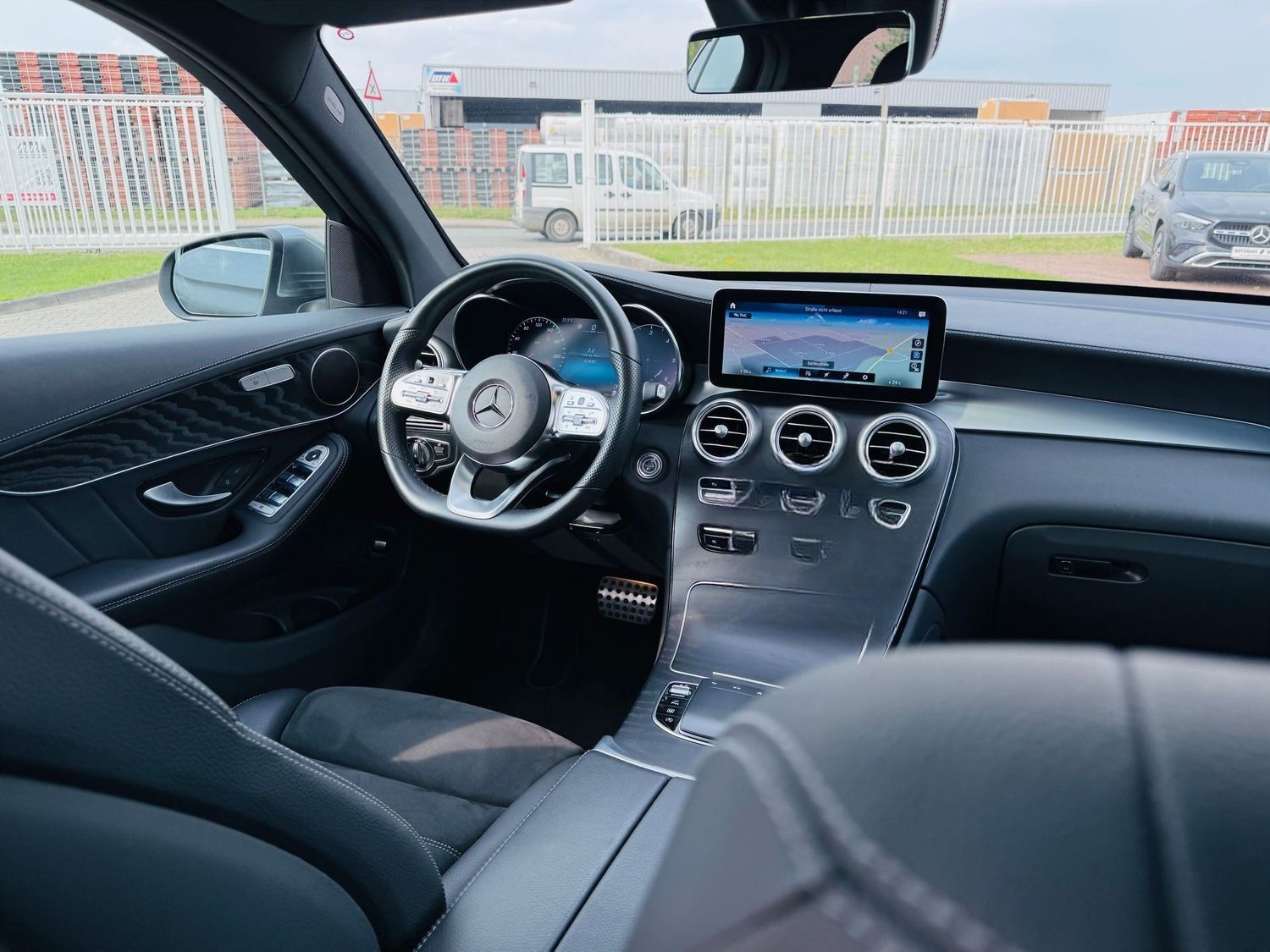 Mercedes-Benz GLC 220 d 4M AMG, Panodach, AHK schw, PTS, RFK,  foto 11