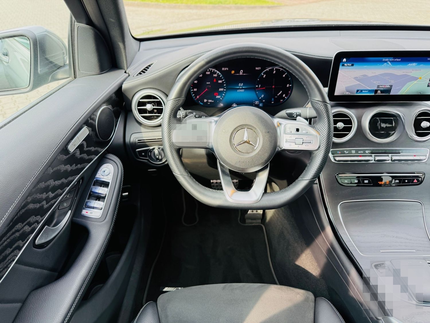 Mercedes-Benz GLC 220 d 4M AMG, Panodach, AHK schw, PTS, RFK,  foto 13