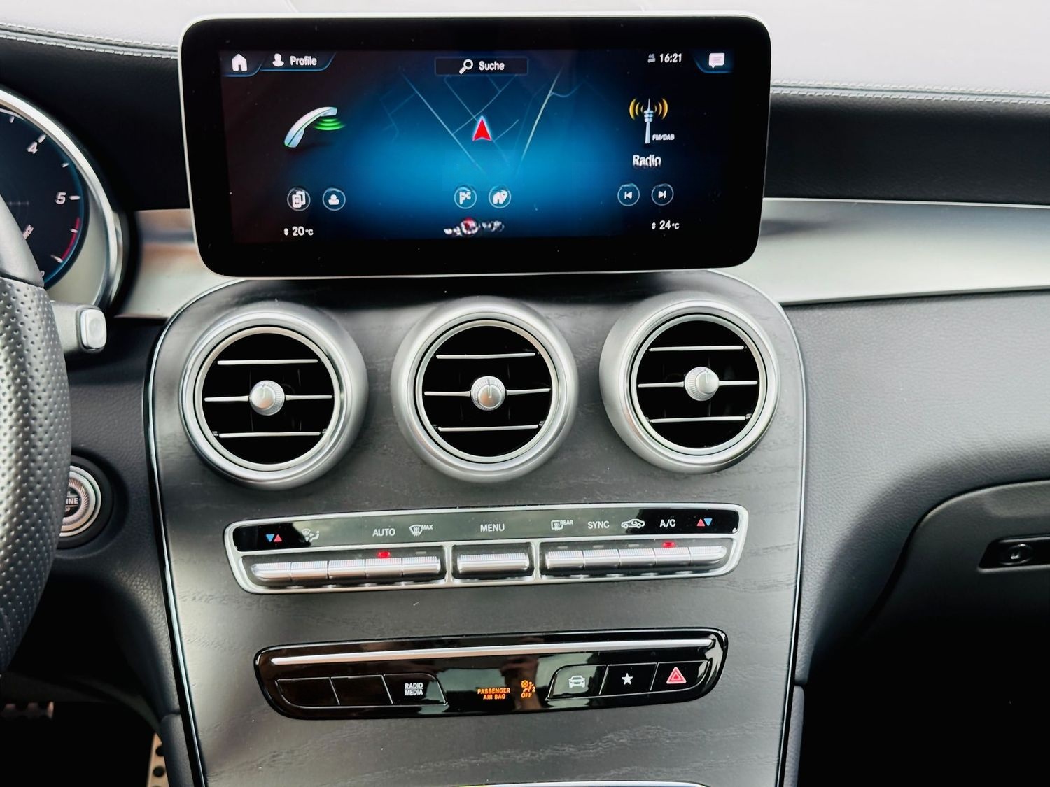 Mercedes-Benz GLC 220 d 4M AMG, Panodach, AHK schw, PTS, RFK,  foto 16