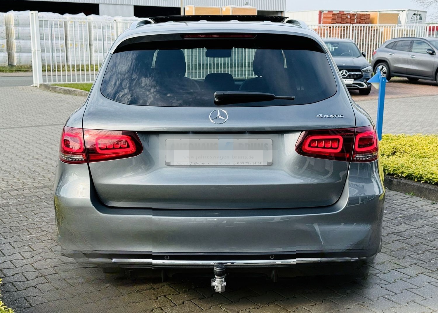 Mercedes-Benz GLC 220 d 4M AMG, Panodach, AHK schw, PTS, RFK,  foto 4