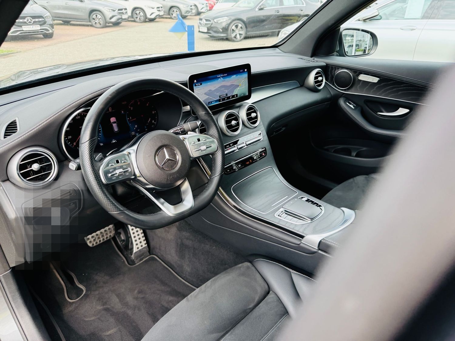 Mercedes-Benz GLC 220 d 4M AMG, Panodach, AHK schw, PTS, RFK,  foto 7