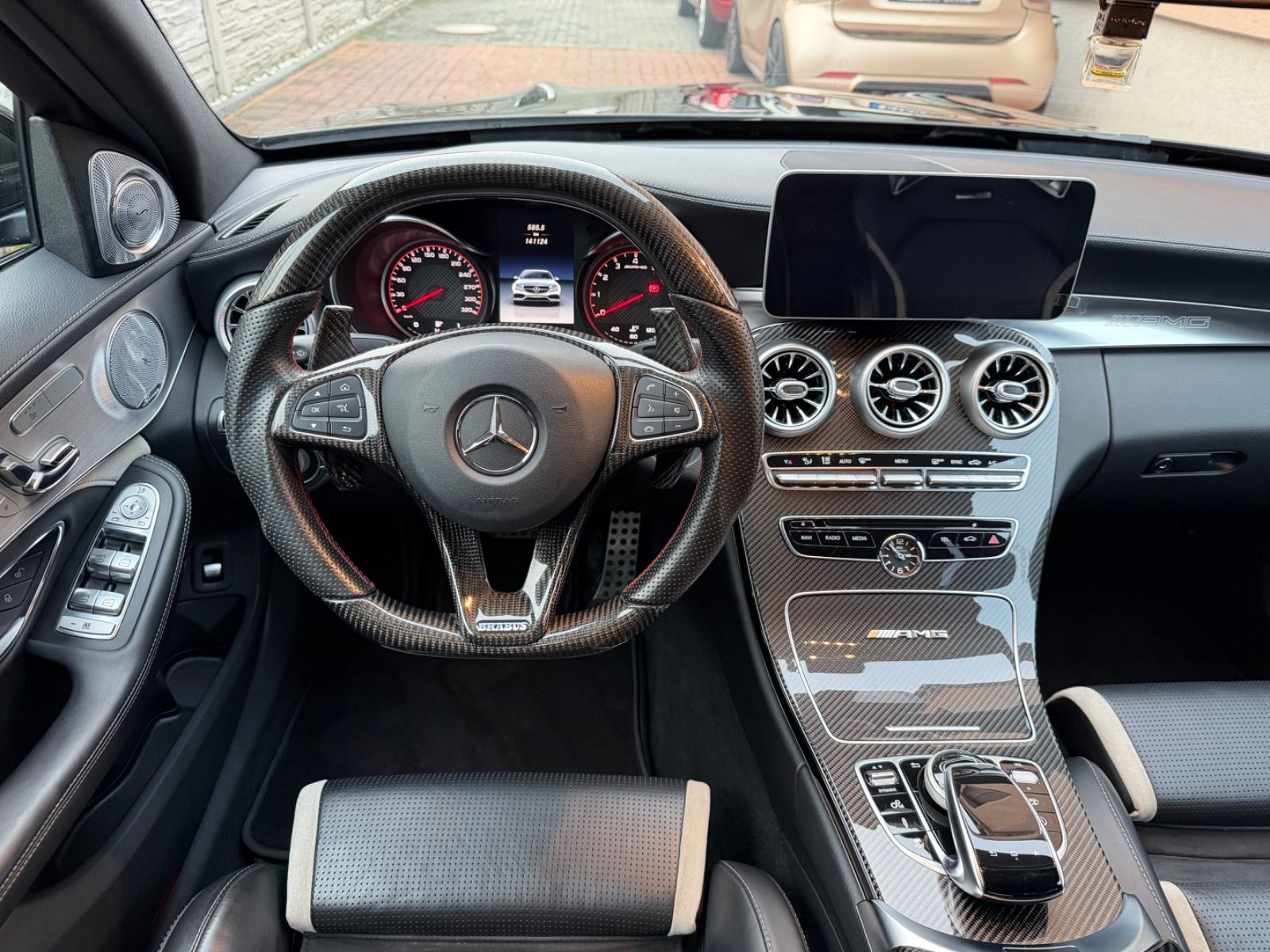 Mercedes-Benz C 63 S AMG BRABUS 700+CAPRISTO+20"VOSSEN foto 8