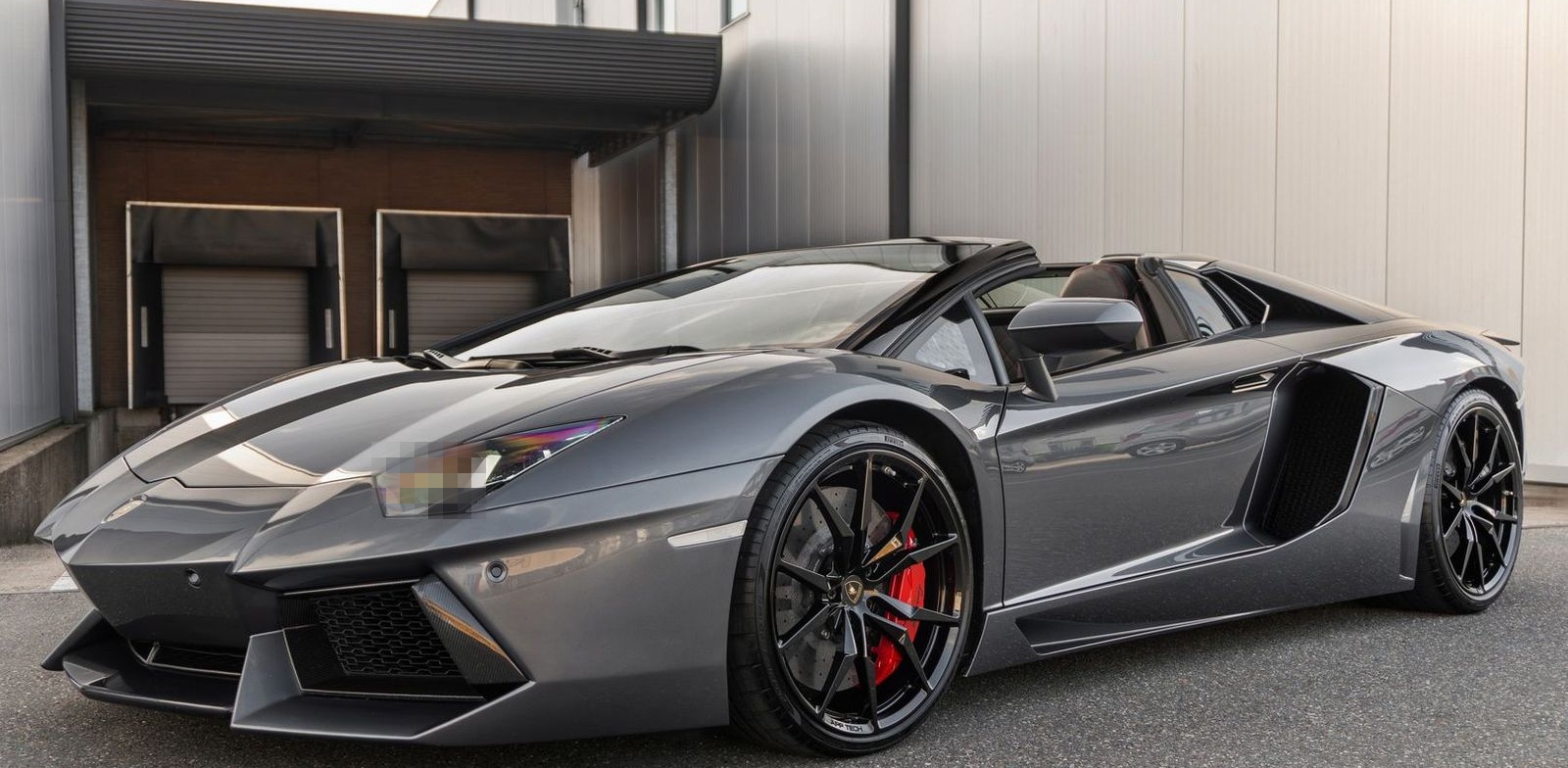 Lamborghini Aventador LP700-4 Roadster - Grigio Estoque - Ca