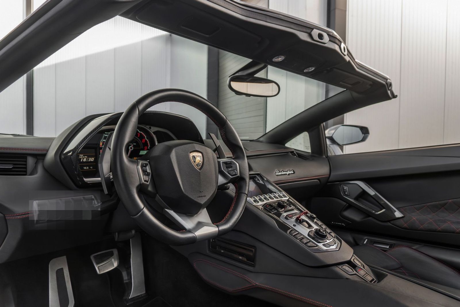 Lamborghini Aventador LP700-4 Roadster - Grigio Estoque - Ca foto 3