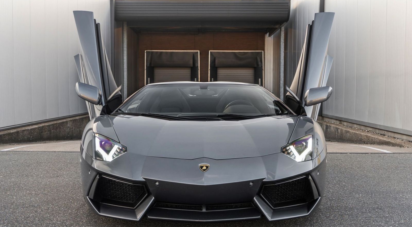 Lamborghini Aventador LP700-4 Roadster - Grigio Estoque - Ca foto 25