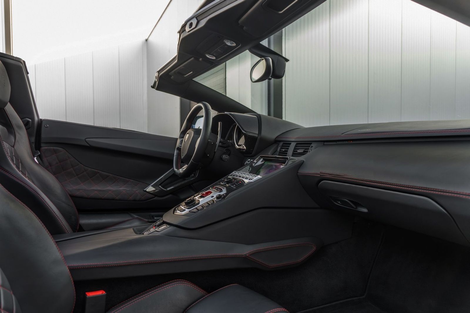 Lamborghini Aventador LP700-4 Roadster - Grigio Estoque - Ca foto 5