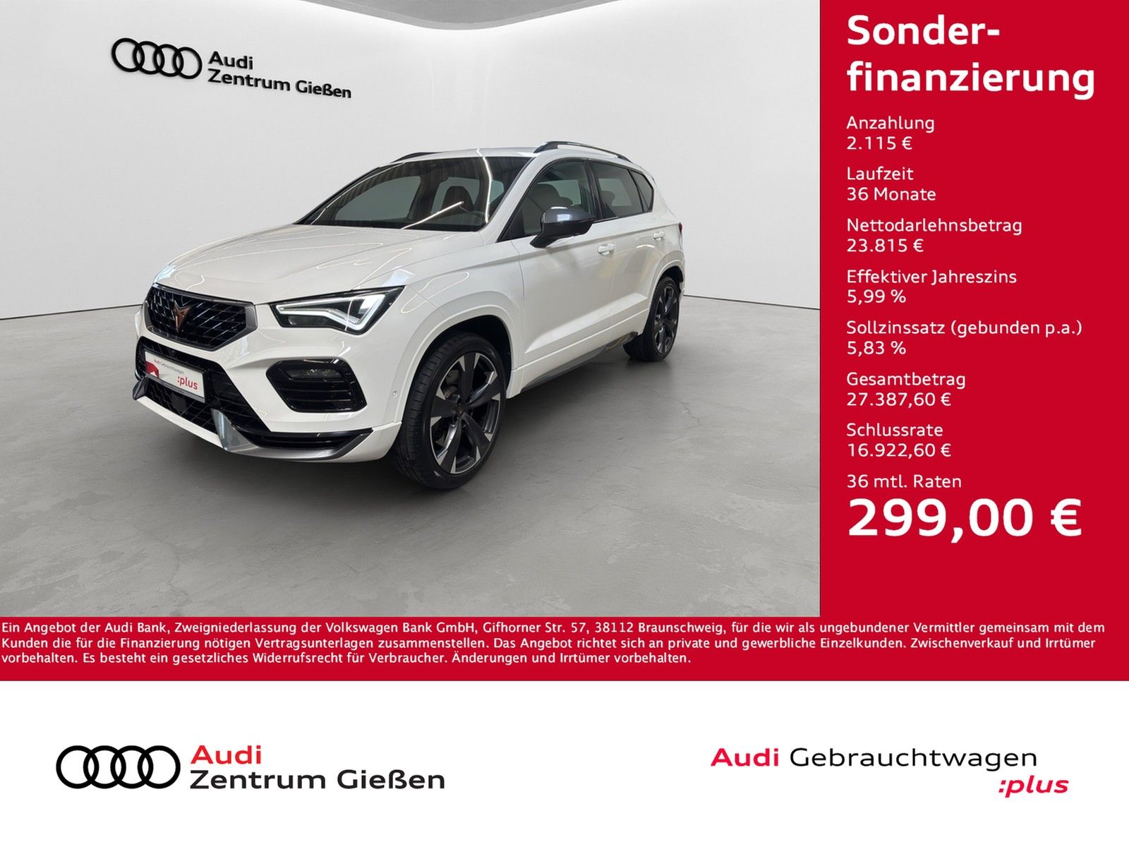 Cupra Ateca 2.0 TSI DSG 4Drive VZ ACC BEATS LED NAVI foto 2