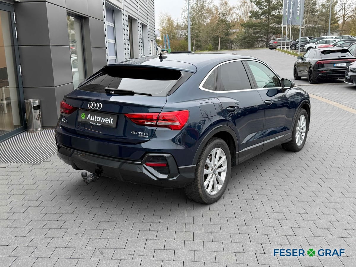 Audi Q3 Spb 45 TFSI qu. NAVI LED AHK VIRTUAL LEDER foto 3