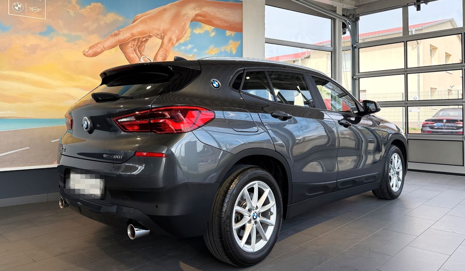 BMW X2 sDr. 20 i Advantage KAM+LED+AHK+HIFI+NAVI+AL foto 8