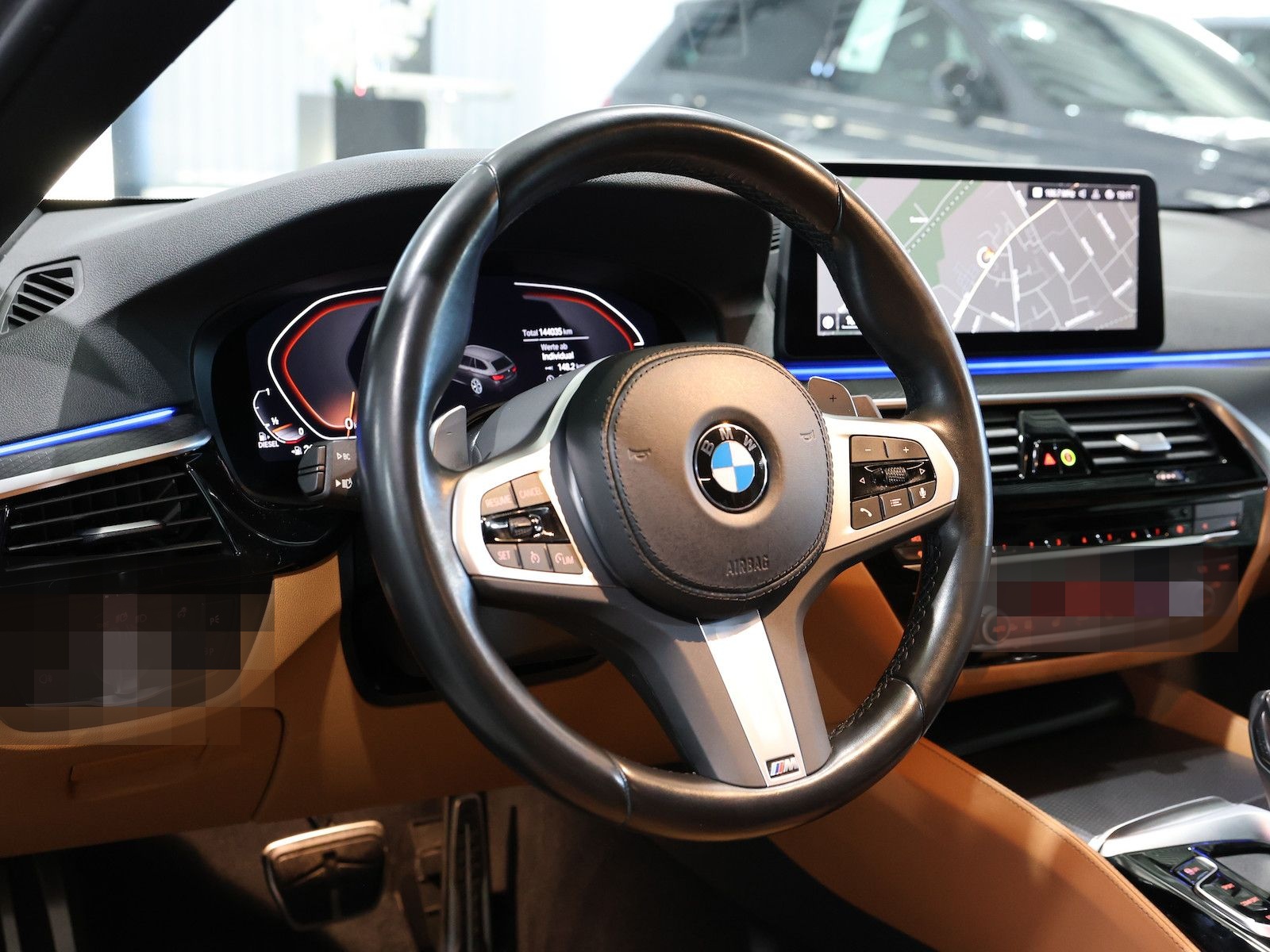 BMW 520d Touring xDrive M-SPORTPAKET WHITE & BROWN foto 13