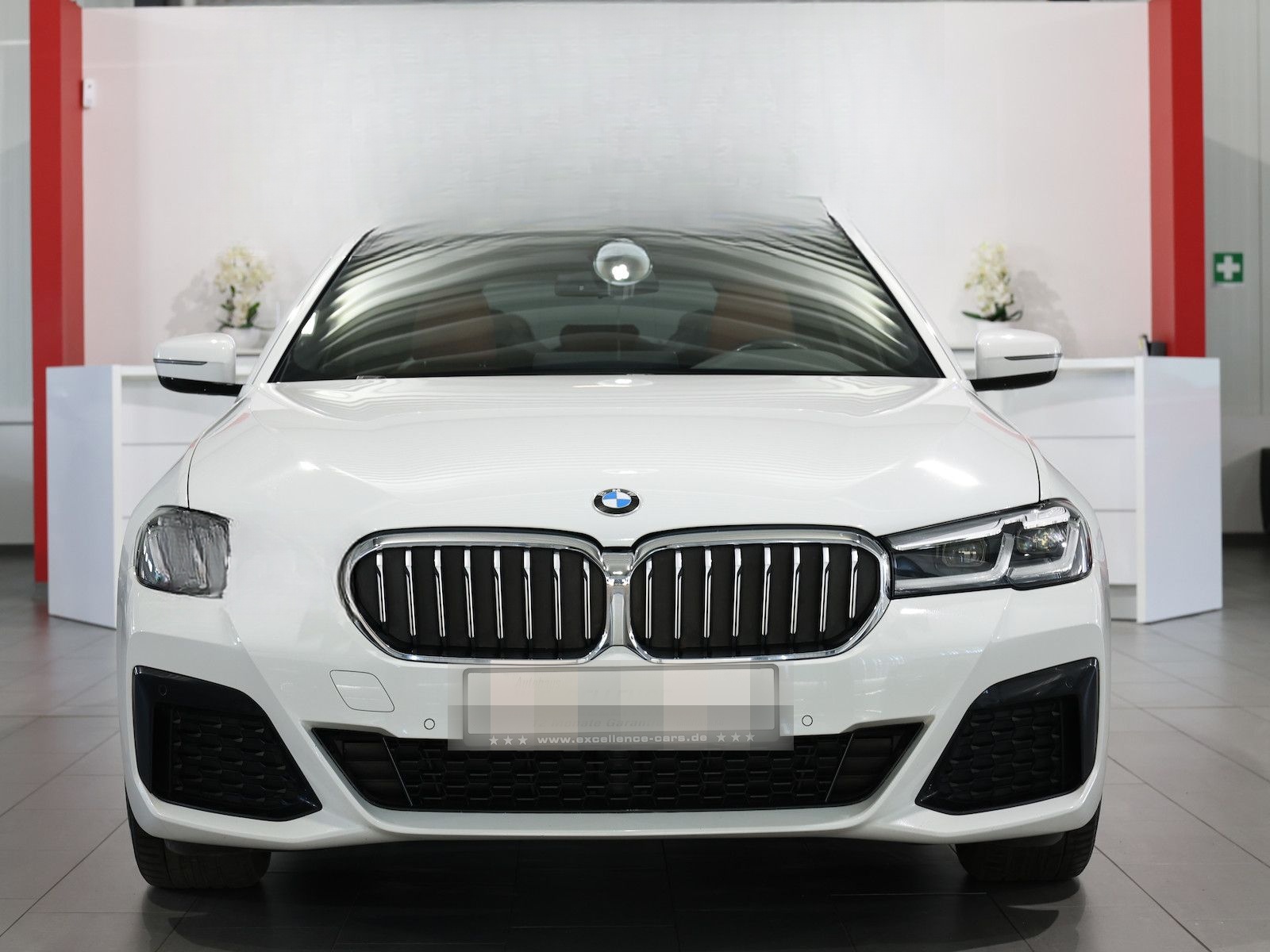 BMW 520d Touring xDrive M-SPORTPAKET WHITE & BROWN foto 4