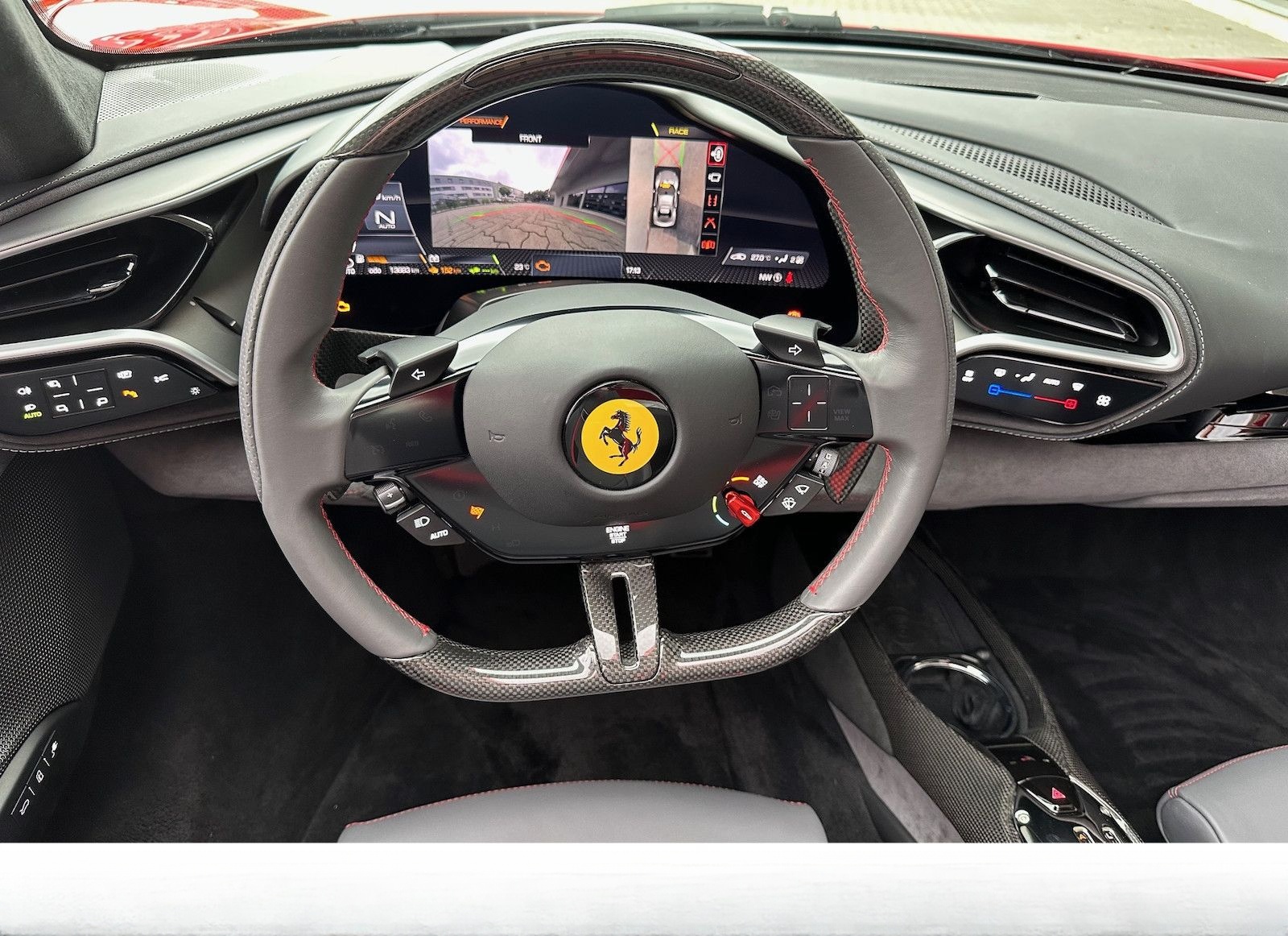 Ferrari 296 GTS Sonderfarbe Rosso Magma UPE 385´T 1. Hd foto 12
