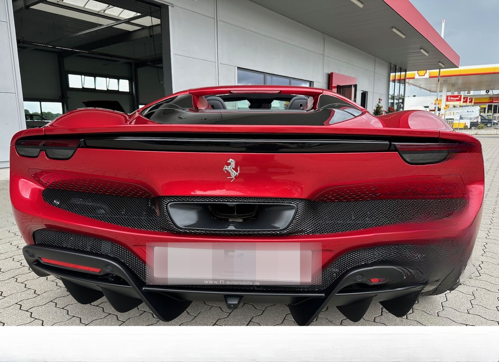 Ferrari 296 GTS Sonderfarbe Rosso Magma UPE 385´T 1. Hd foto 19